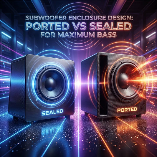 Subwoofer Enclosure Design: Ported vs Sealed for Maximum Bass