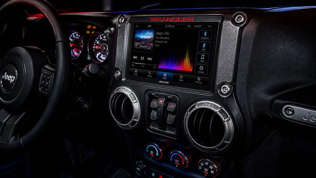 Jeep Wrangler Dashboard Integration