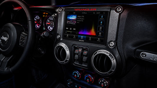 Jeep Wrangler Dashboard Integration