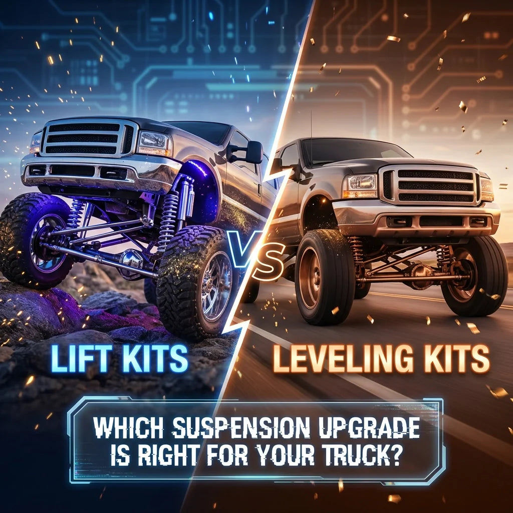 Lift Kits vs. Leveling Kits: Which Suspension Upgrade Is Right for Your Truck?