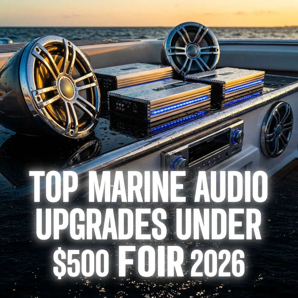 Top Marine Audio Upgrades Under $500 for 2026