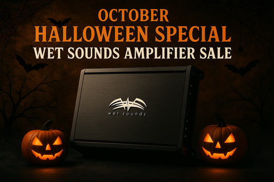 Wet Sounds 20% off Amplifiers - October 2025