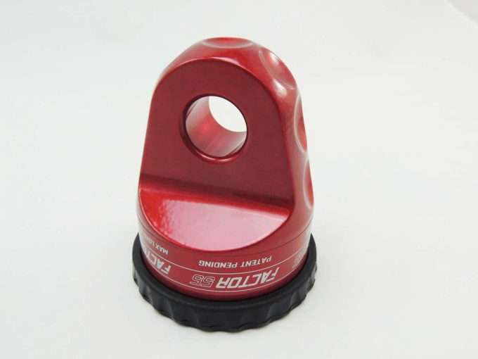 Factor 55 - 00015-01 - Winch Shackle - ProLink Winch Shackle Mount Assembly Red