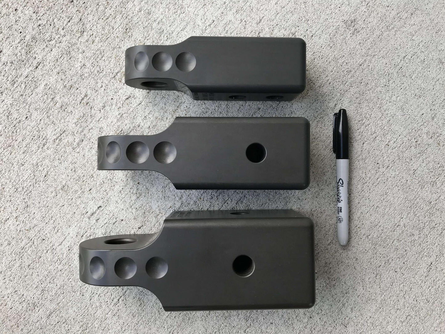 Factor 55 - 00027-06 - Winch Shackle - HitchLink 3.0 Reciever Shackle Mount 3 Inch Receivers Anodized Gray