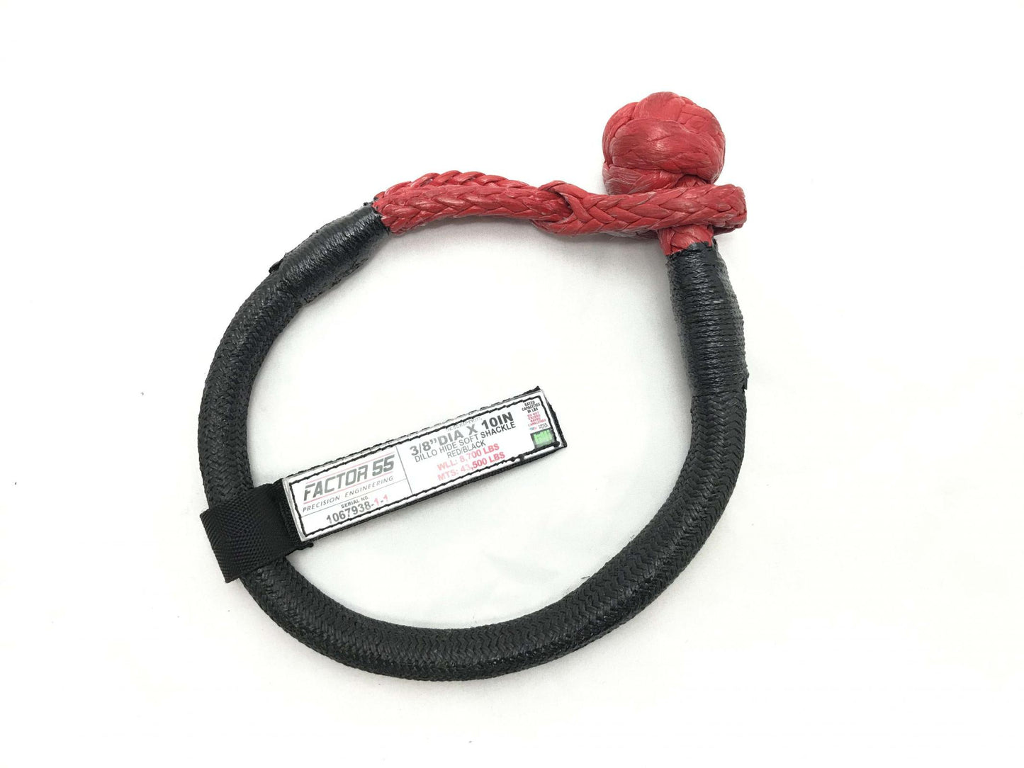 Factor 55 - 00066 - Soft Shackle - Extreme Duty Soft Shackle 3/8 x 10 Inch