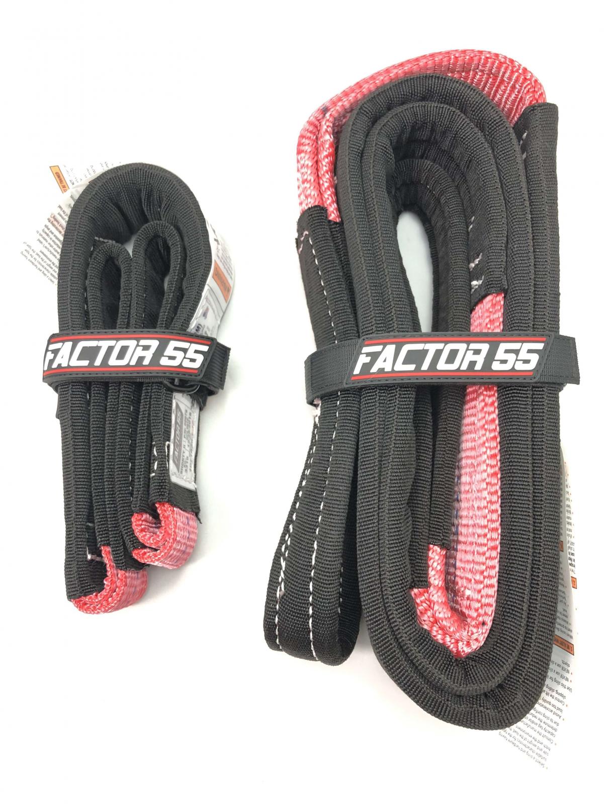 Factor 55 - 00071-2 - Winch Strap - Strap Wraps Pair