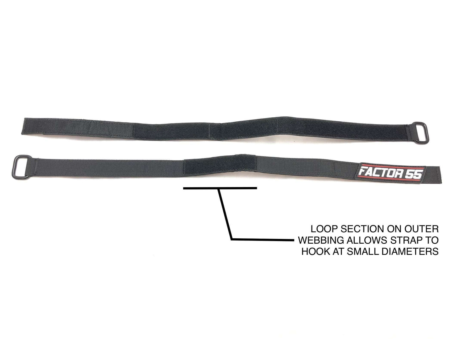 Factor 55 - 00071-2 - Winch Strap - Strap Wraps Pair