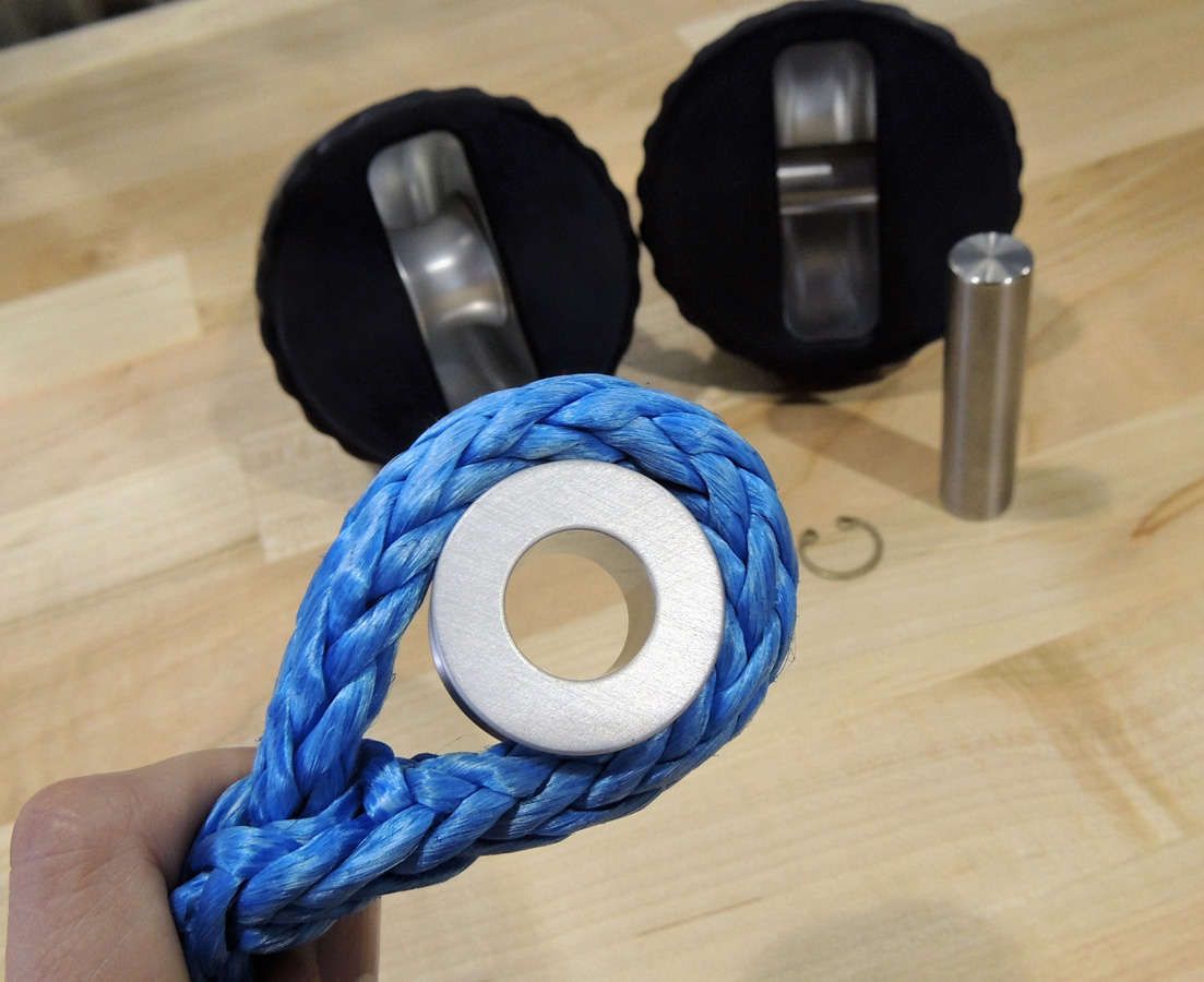 Factor 55 - 00098 - Rope Spool - Synthetic Rope Spool 0.438 Pin Diameter ProLink XTV,UltraHook XTV, FlatLink XTV