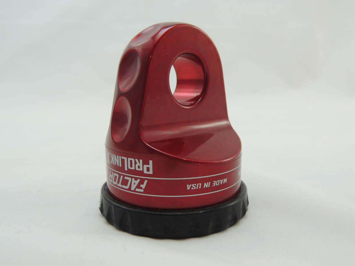 Factor 55 - 00110-01 - Winch Shackle - ProLink XTV Shackle Mount Assembly ATV/UTV Red