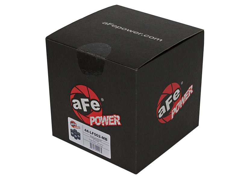 aFe ProGuard D2 Oil Filter 44-LF002-MB for 1989–2007 Dodge Diesel Trucks, 4-Pack