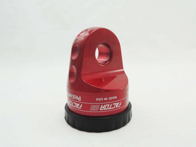 Factor 55 - 00210-01 - Winch Shackle - ProLink XXL Shackle Mount Assembly Red