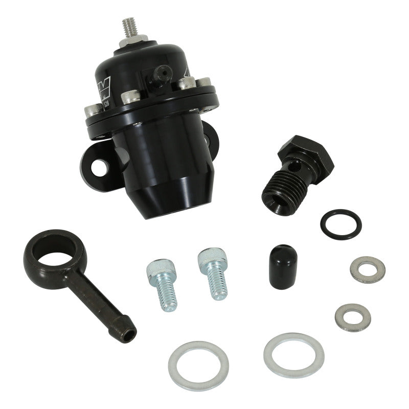 AEM 25-303BK Adjustable Fuel Pressure Regulator for Honda and Acura