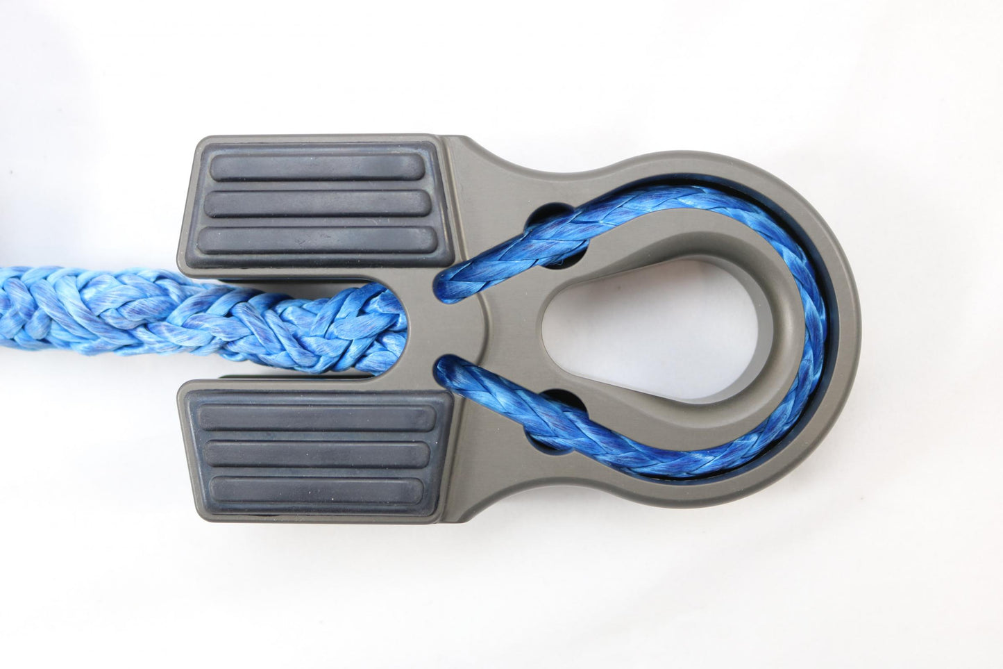 Factor 55 - 00375-06 - Winch Shackle - Winch Line Shackle Mount Splice On Foldable Gray