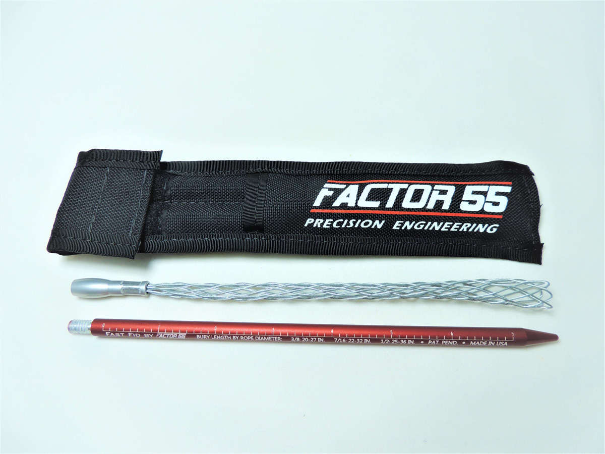 Factor 55 - 00420-01 - Rope Splicing Tools - Fast Fid Rope Splicing Tool Red