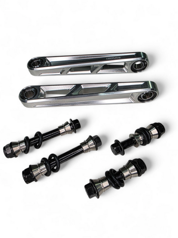 Elektric Offroad 2024+ Can-Am Maverick R Front Sway Bar Links Anodized Clear