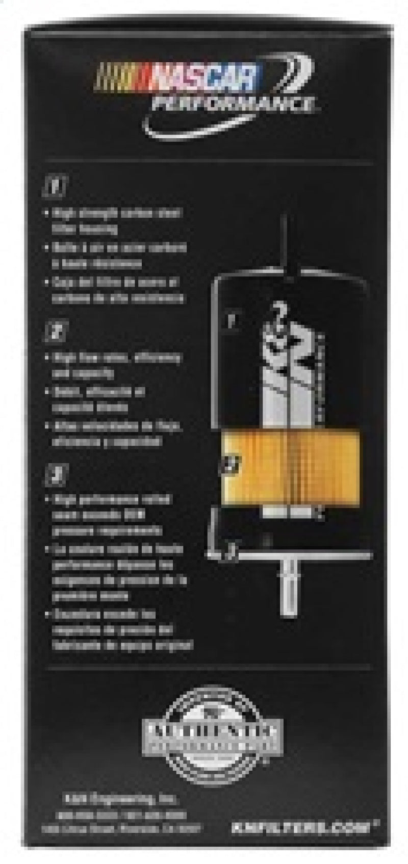 K&N Engineering PF-2500 Performance Fuel Filter