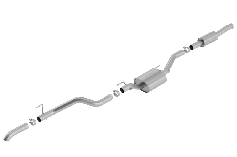 Borla 140810 ATAK Cat-Back Exhaust System for 2020-2026 Jeep Gladiator 3.6L V6 4WD