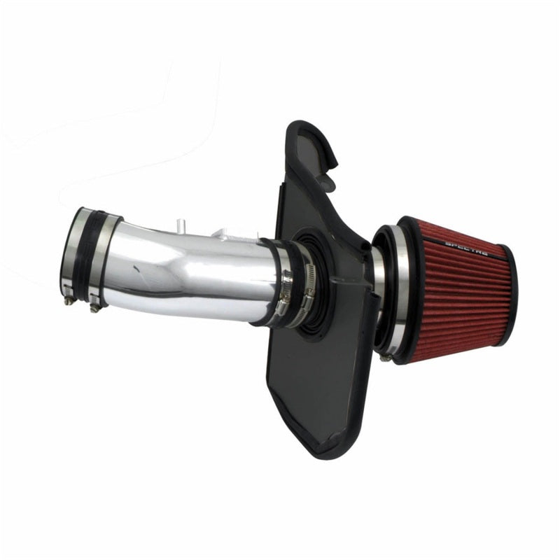 Spectre 06-09 Cadillac STS-V V8-4.4L F/I Air Intake Kit - Polished w/Red Filter Discontinued