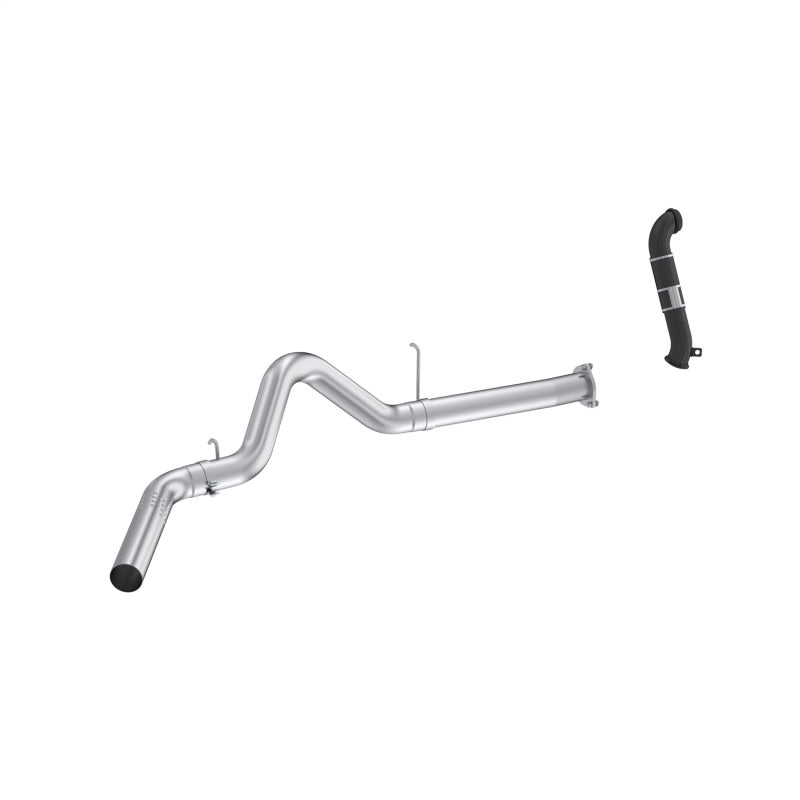 MBRP Armor Lite Series 4-inch Exhaust System for Chevy Silverado & GMC Sierra 2500/3500HD - Single Side Exit with Downpipe