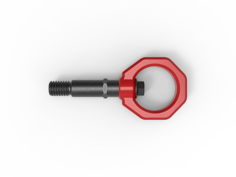 aFe Control 450-721002-R Rear Tow Hook, Red, for 2020-2026 Toyota GR Supra A90