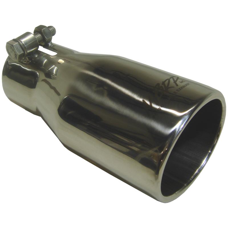 MBRP T5116 Armor Pro Oval Exhaust Tip, 2.5-Inch Inlet, Polished T304 Stainless Steel