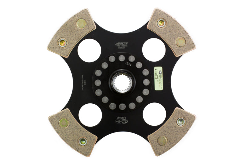 ACT 4224004 4-Pad Rigid Race Clutch Disc for Mitsubishi Eclipse and Galant