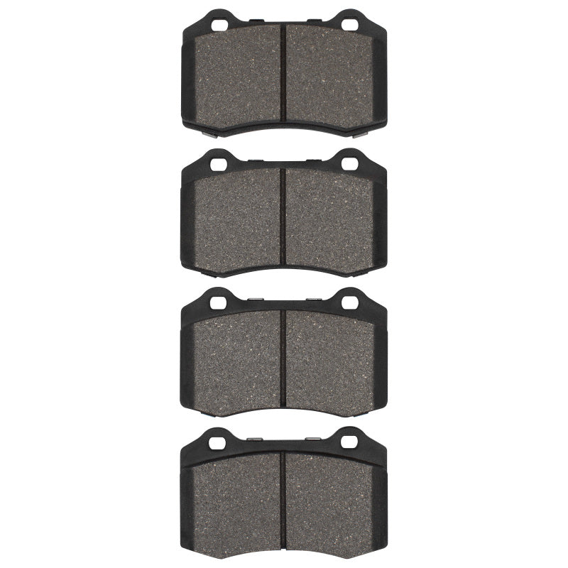 R1 Concepts RNC2115-0592-01 Performance Sport Front Brake Pads and Hardware Kit for 1992-2002 Dodge Viper
