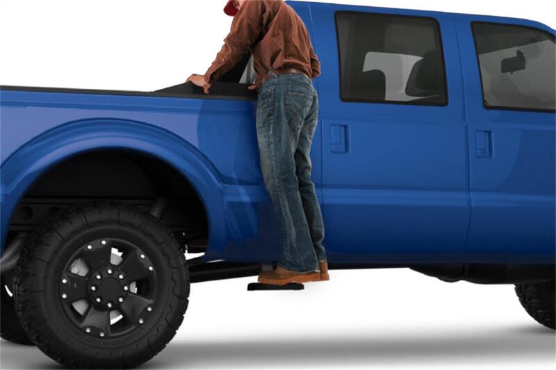 AMP Research BedStep2 Retractable Bed Side Step AMP75413-01A for 2017-2022 Ford F-250 and F-350 Super Duty