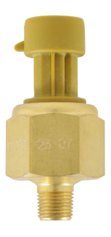AEM 30-2131-100 100 PSIA Brass Pressure Sensor Kit with Connector and Pins