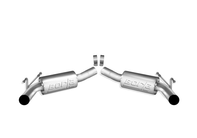 Borla 11801 S-Type Axle-Back Exhaust System for 2010-2013 Chevrolet Camaro SS 6.2L V8