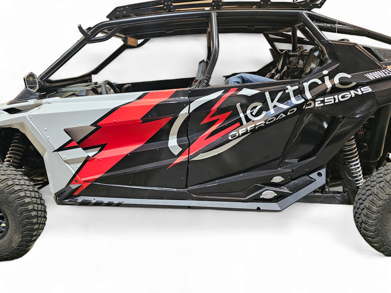 Elektric Offroad Volt Series Rock Sliders for Polaris RZR Pro XP & Turbo R (Part # elkRKS610010)