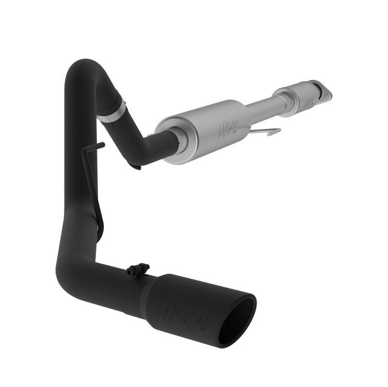 MBRP 2015 Ford F-150 5.0L 3in Cat Back Single Side Exit Black Exhaust System