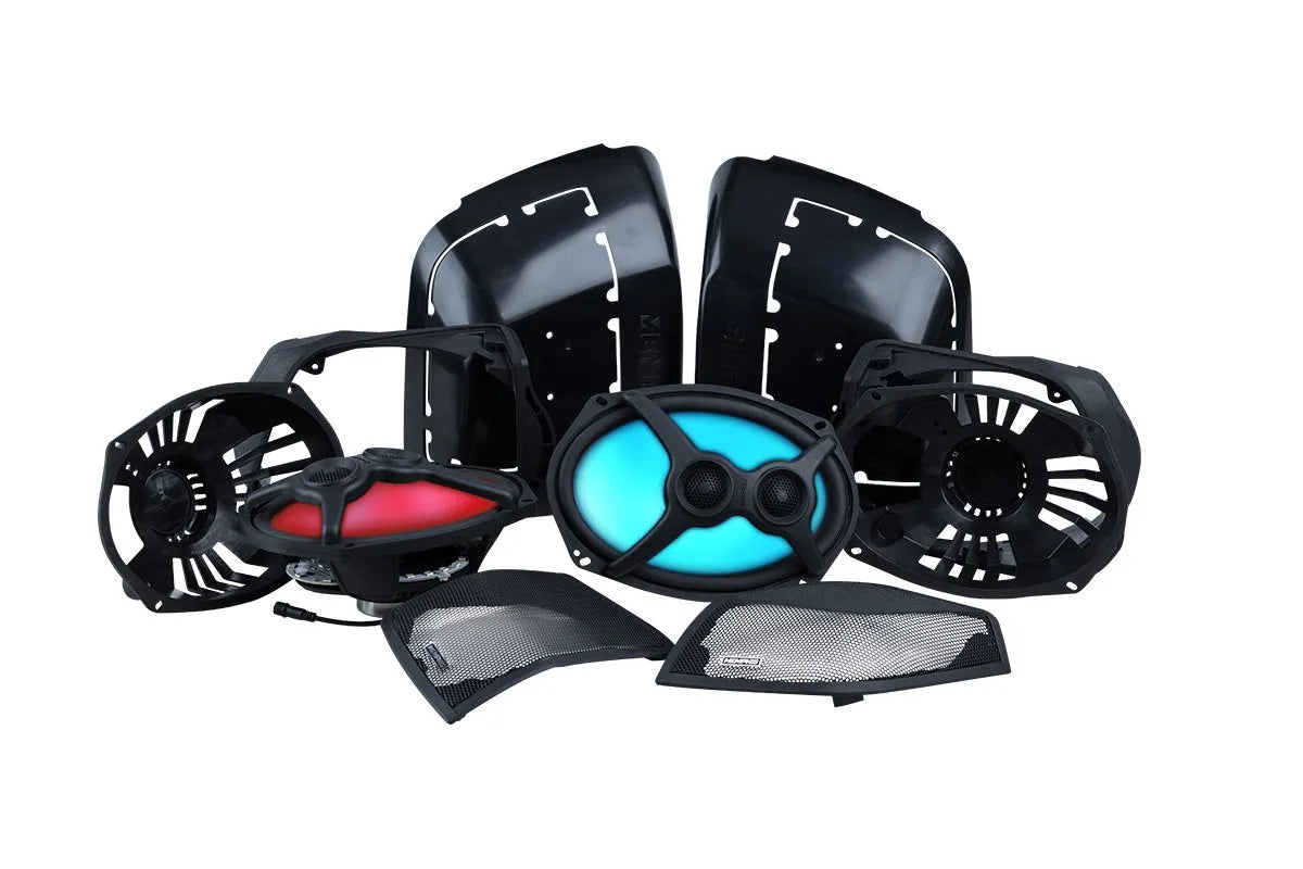 Memphis MXHD14LIDKIT Harley-Davidson hard-shell bag speaker kit - View 1