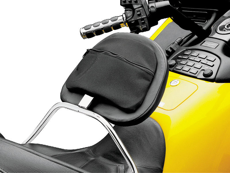 Kuryakyn 8990 Rider Backrest for Honda GL1800 Gold Wing, Chrome