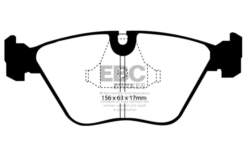 EBC Yellowstuff Brake Pad Sets
