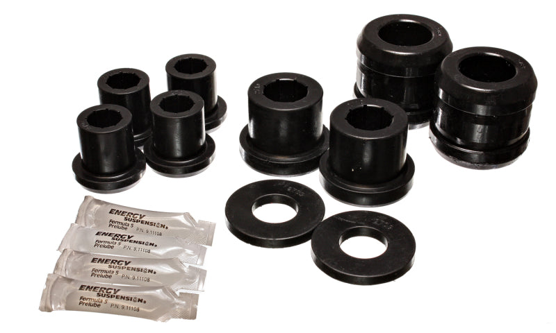 Energy Suspension eng11.3107G - 04-07 Mazda RX-8 Black Front Control Arm Bushing Set