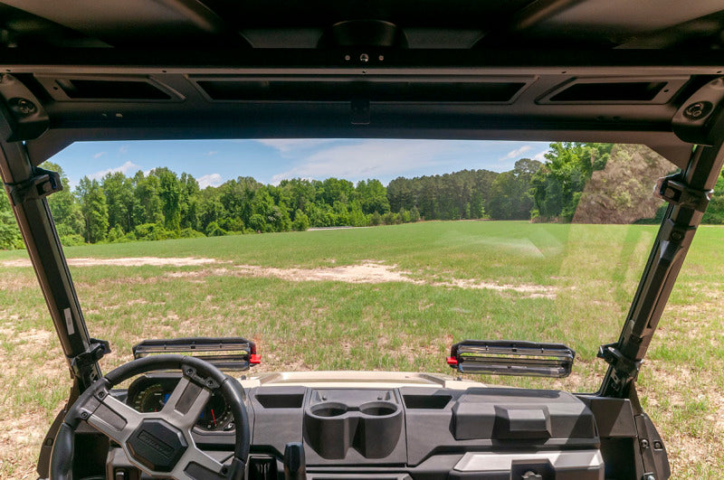 Seizmik 15-23 Polaris Ranger 500/ 570/ EV Mid-Size Profit Tool-Less Windshield Vented Poly UV