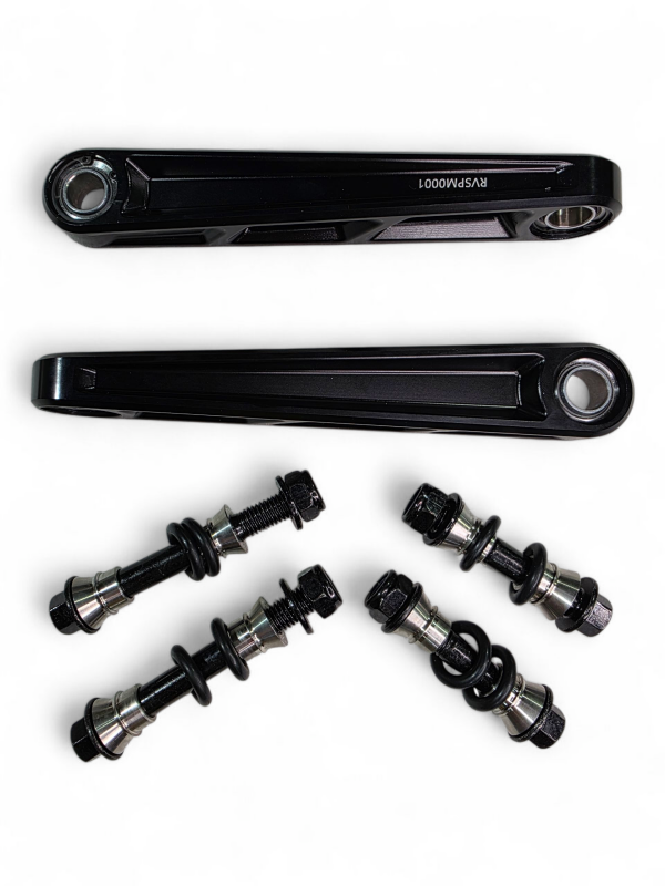 Elektric Offroad 2024+ Can-Am Maverick R Front Sway Bar Links - Billet Aluminum, Anodized Black