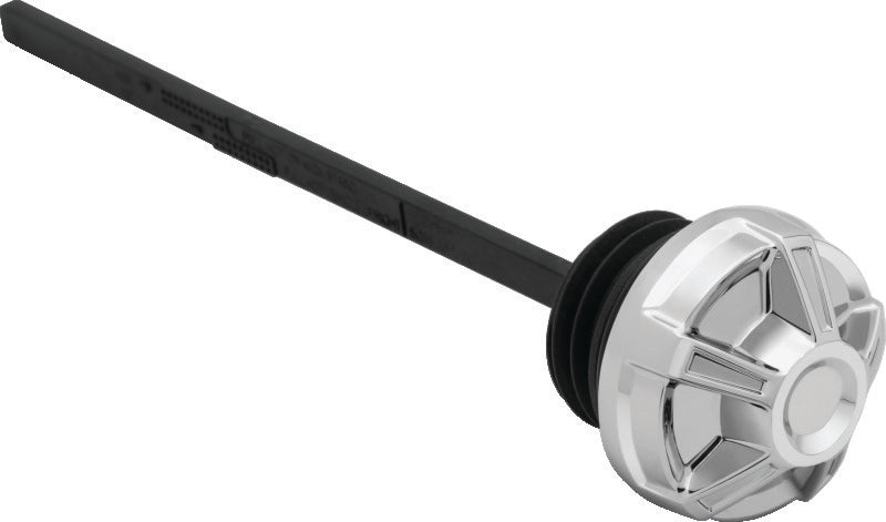 Kuryakyn Precision Chrome Oil Dipstick for Harley-Davidson Touring Models - Part Number 6425