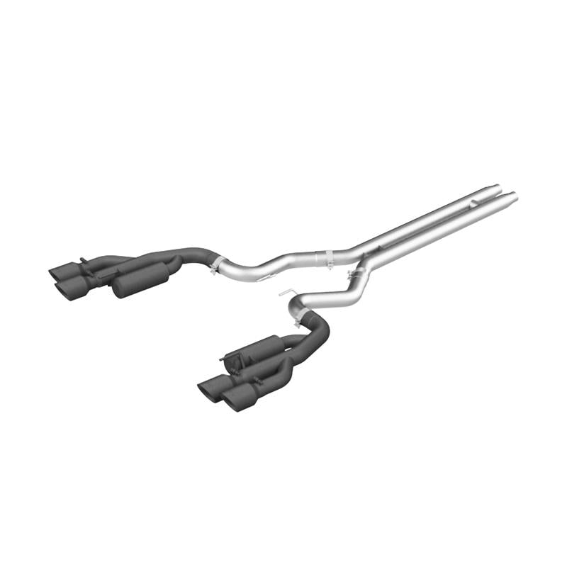 MBRP Armor BLK Cat-Back Exhaust System mbrpS7207BLK for 2018-2022 Ford Mustang GT 5.0L