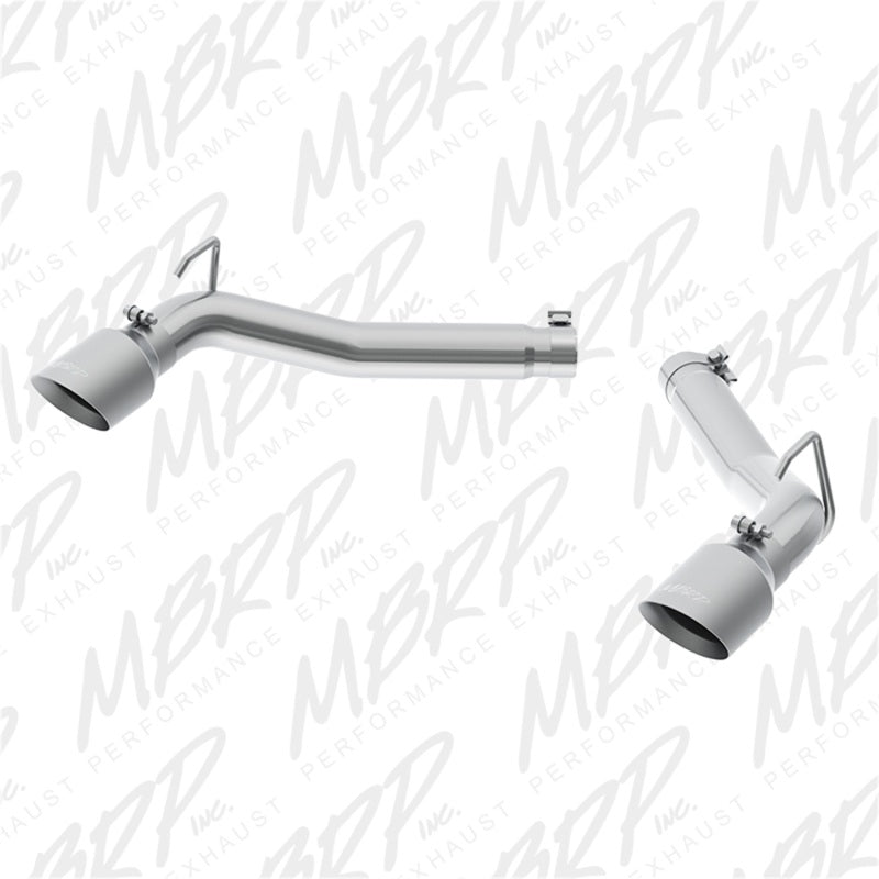 MBRP Armor Lite Axle-Back Exhaust System for 2010-2015 Chevrolet Camaro V6 3.6L, 3-Inch, Part Number S7021AL