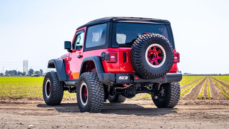 Borla 140846 Touring Cat-Back Exhaust System for 2018–2026 Jeep Wrangler JL 3.6L V6 2-Door