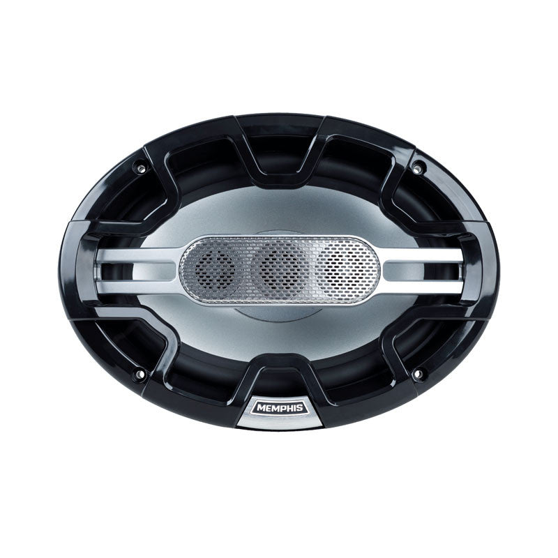 Memphis - MM694 - MARINE 6x9" 2-WAY SPKR B&W GRILLES WITH RGB LED