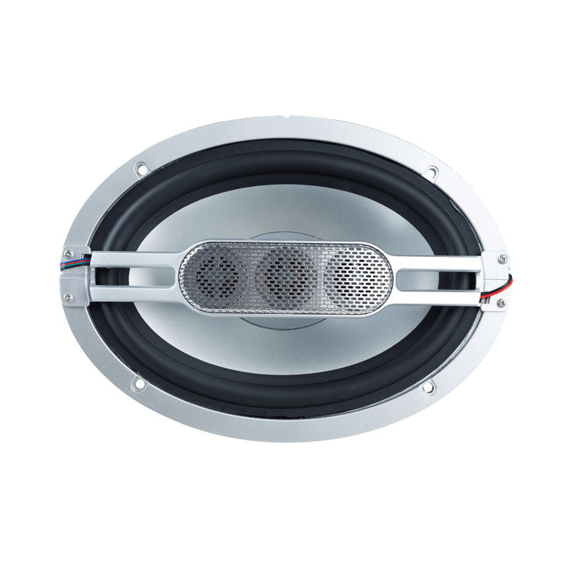 Memphis - MM694 - MARINE 6x9" 2-WAY SPKR B&W GRILLES WITH RGB LED