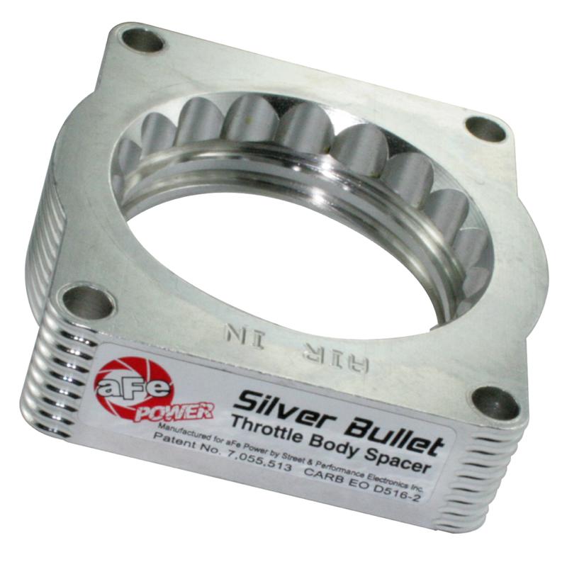 aFe Silver Bullet Throttle Body Spacer Kit 46-38010 for 2016–2023 Toyota Tacoma V6 3.5L