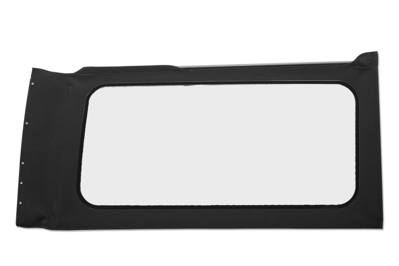 Bestop OE JL Replacement Windows for Jeep Wrangler JL 2018-2026, Right Hand Quarter Window, Black Twill, Clear