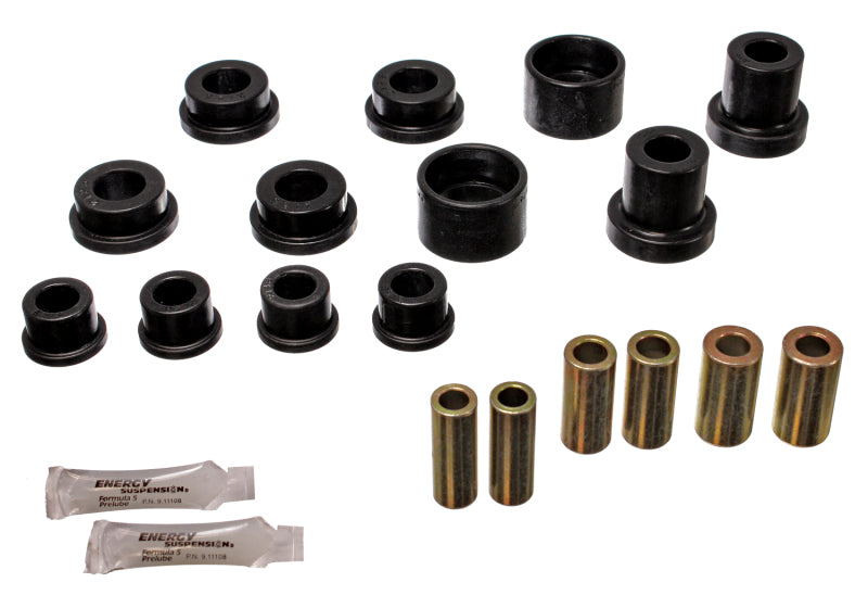 Energy Suspension eng5.3113G - 90-94 Mitsubishi Eclipse AWD Black Rear Control Arm Bushing Set