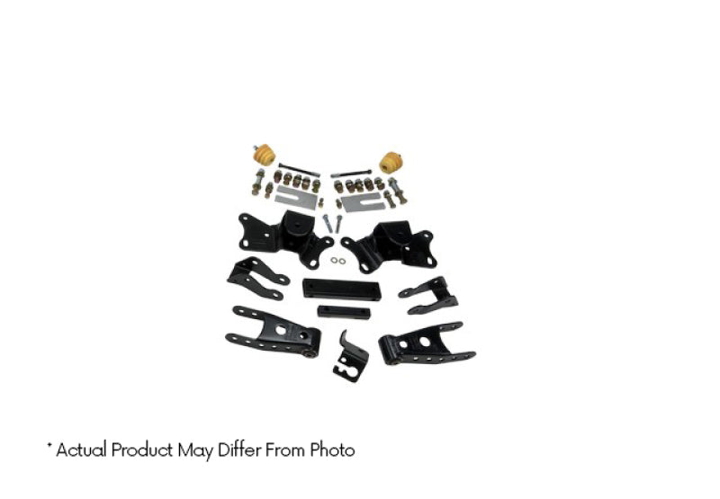 Belltech bel964ND Nitro Drop 2 Lowering Kit for 2009–2018 Dodge Ram 1500 Standard Cab, 2-Inch Front and 4-Inch Rear Drop