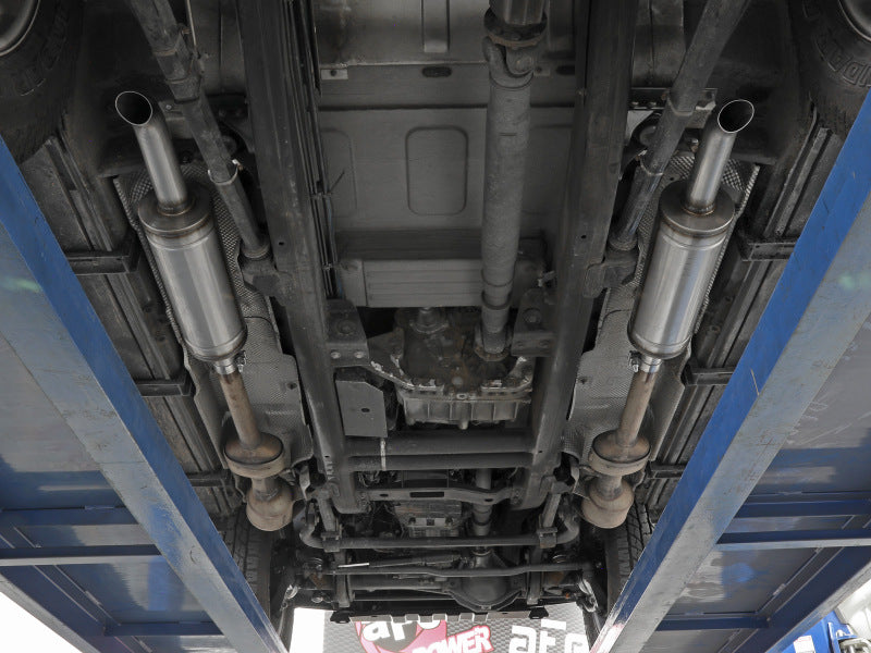 aFe Vulcan Series Cat-Back Exhaust System for 2002-2008 Mercedes-Benz G500, Part Number 49-36501