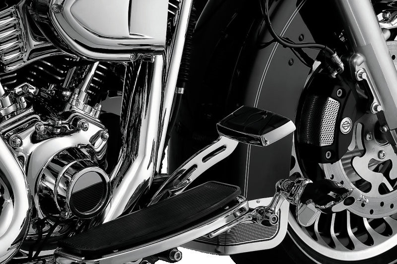 Kuryakyn Extended Brake Pedal Girder Chrome for 2008–2013 Harley-Davidson Touring, Part 1071